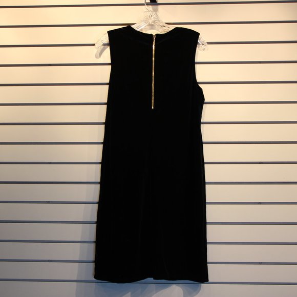 Velvet black dress, New - Picture 3 of 4